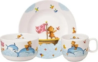 Villeroy & Boch Kiddy Bears Set 3tlg. EF Blau