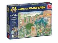 Jumbo 20022 - Jan van Haasteren, Der Kunstmarkt, Comic-Puzzle, 1000 Teile