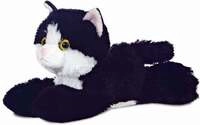 MF Maynard Black/White Cat 8In