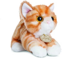MiYoni Orange Tabby Cat 8In