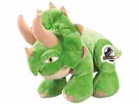 Schmidt Spiele - Jurassic World - Triceratops, 25 cm Grün/Beige, Spielwaren