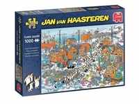 Jumbo 20038 - Jan van Haasteren, Expedition zum Südpol, Comic-Puzzle, 1000 Teile