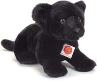 Teddy Hermann 90475 - Panther Baby liegend schwarz, Stofftier, Pl&uuml;schtier, 30 cm