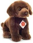 Teddy Hermann 91958 - Labrador braun sitzend, Stofftier, Pl&uuml;schtier, 25cm