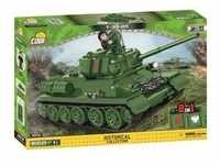 COBI 2542 - Historical Collection, T34-85 Panzer WWII, 668 Klemmbausteine 1 Figur