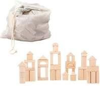 Holzbausteine Natur 50er-Pack im Beutel