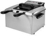 Princess 185000 Kaltzonen Fritteuse 5 l 3270 W Schwarz, Silber (matt)