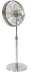 Lucci AIR Breeze Standventilator 50W Chrom Schwenkbar