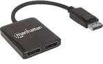Manhattan 207768 2 Port DisplayPort-Splitter 3810 x 2160 Pixel