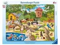 Ravensburger - ministeps - Mein allererstes Puzzle - Streichelzoo, Spielwaren