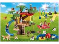Schmidt Spiele - Farm World, Fröhliche Hunde, 40 Teile, mit Add-on, eine...