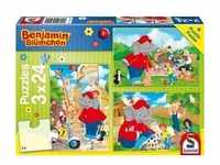 Schmidt Spiele - Im Zoo, 3x24 Teile