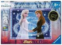 Kinderpuzzle 200 XXL Teile - Disney Die Eisk&ouml;nigin 2 - Bezaubernde Schwestern