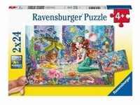 Puzzle Ravensburger Zauberhafte Meerjungfrauen 2 X 24 Teile