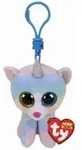 HEATHER CAT - BEANIE BOO - KEY CLIP