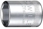 Stahlwille 40 8 01010008 Au&szlig;en-Sechskant Steckschl&uuml;sseleinsatz 8mm 1/4 (6.3 mm)"