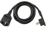 Brennenstuhl 1168980020 Strom Verl&auml;ngerungskabel Schwarz 2.00m H05VV-F 3G 1,5mm2
