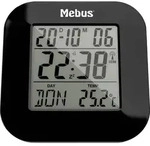 Mebus 51510 Funk Wecker Schwarz