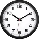 TFA Dostmann 60.3050.01 Quarz Wanduhr 30.5mm x 30.5mm x 3.8mm Schwarz