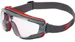 3M Goggle Gear 500 GG501 Vollsichtbrille mit Antibeschlag-Schutz Grau, Rot