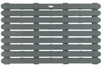 Badematte Mod. Indoor & Outdoor Grau, 50 x 80 cm, mit rutschhemmender Struktur