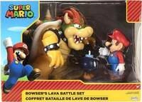 Nintendo Super Mario Wave 1 Mario vs. Bowser Diorama Set, 15 cm