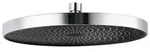 Duschkopf Mod. Softwater Chrom/Schwarz, &Oslash; 26 cm
