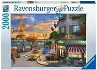 Puzzle Ravensburger Romantische Abendstunde in Paris 2000 Teile