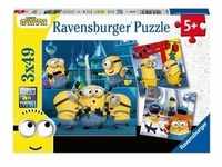 Puzzle Ravensburger Witzige Minions 3 X 49 Teile