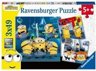 Puzzle Ravensburger Witzige Minions 3 X 49 Teile