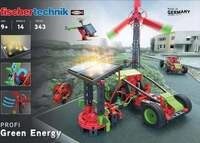 Fischertechnik 559879 - PROFI Green Energy, 14 Modelle, Solar-Konstruktionsbaukasten