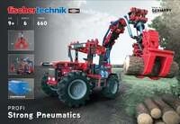 Fischertechnik 559876 - PROFI Strong Pneumatics, 6 Modelle, Konstruktionsbaukasten