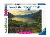 Puzzle Ravensburger Fjord in Norwegen Scandinavian Places 1000 Teile
