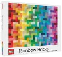 LEGO&reg; Rainbow Bricks Puzzle. 1000 Pieces