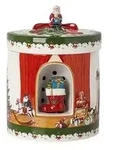 Villeroy & Boch Christmas Toy's Paket rund, Santa bringt Geschenke