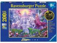 Puzzle Ravensburger Magische Einhornnacht 200 Teile XXL Color Starline, Spielwaren