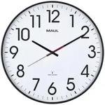 Maul 9054890 Funk Wanduhr 47.7mm x 54mm Schwarz Leisegang-Uhrwerk