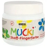 KREUL Stoff Fingerfarbe MUCKi wei&szlig; 150ml Dose