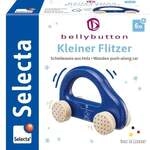 Selecta 64008 - bellybutton, Kleiner Flitzer, Schiebeauto, blau, 10 cm