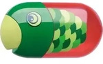 Faber-Castell Doppelanspitzer Fisch mit Radierer