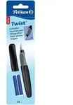 Pelikan F&uuml;llhalter Twist, Feder M, Black, universell f&uuml;r Rechts- und Linksh&auml;nder