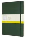 Moleskine Notizbuch XL, Kariert, Myrtengr&uuml;n
