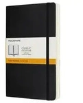 Moleskine Notizbuch Large/A5, Liniert, Erweiterte Seitenanzahl, Schwarz