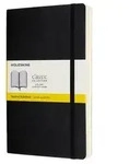 Moleskine Notizbuch Large/A5, Kariert, Erweiterte Seitenanzahl, Schwarz