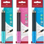 Faber-Castell Bleistift Jumbo Grip Two Tone 2xBS BK