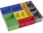 Einteilungsset H3 iB 72 B349xT265xH63mm blau/gelb/orange/rot/gr&uuml;n/grau
