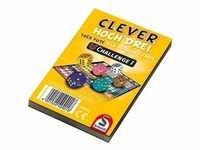 Schmidt Spiele - Clever hoch Drei, Challenge Block, 12 Stück, Spielwaren