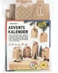 Folia Adventskalender HYGGE DORF, 49-teilig
