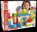 Bunte Holzbausteine