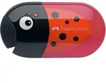 Faber-Castell Doppelanspitzer K&auml;fer mit Radierer